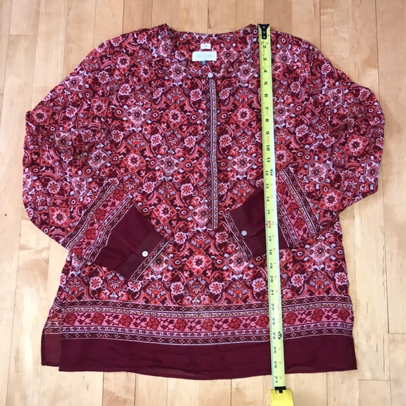 LOFT BOHO STYLE BLOUSE - Picture 7 of 8